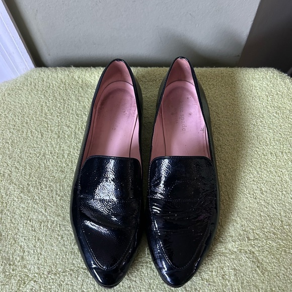 kate spade Shoes - Kate Spade Black Patent Leather Loafers
